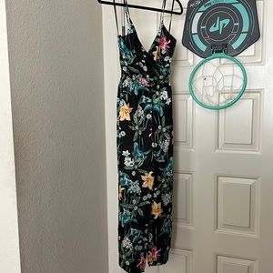 FOREVER 21 floral jumpsuit